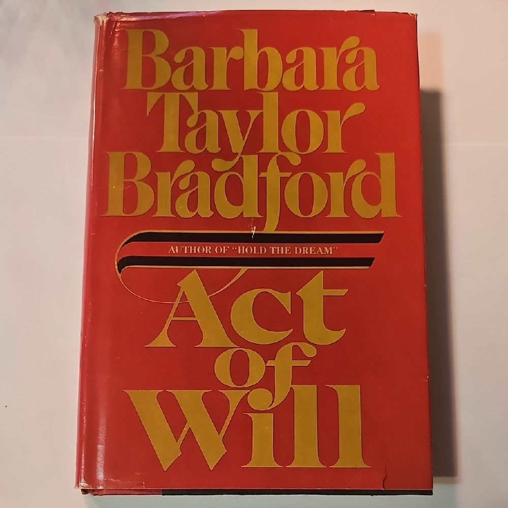 Act of Will Romance Book by Barbara Taylor Bradford